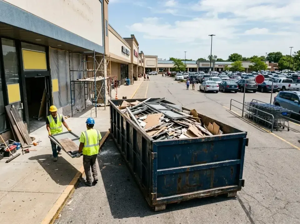 retail-store-renovation-debris-003 — frequently asked questions, Roll-off Dumpster Rentals in Sheridan, AR